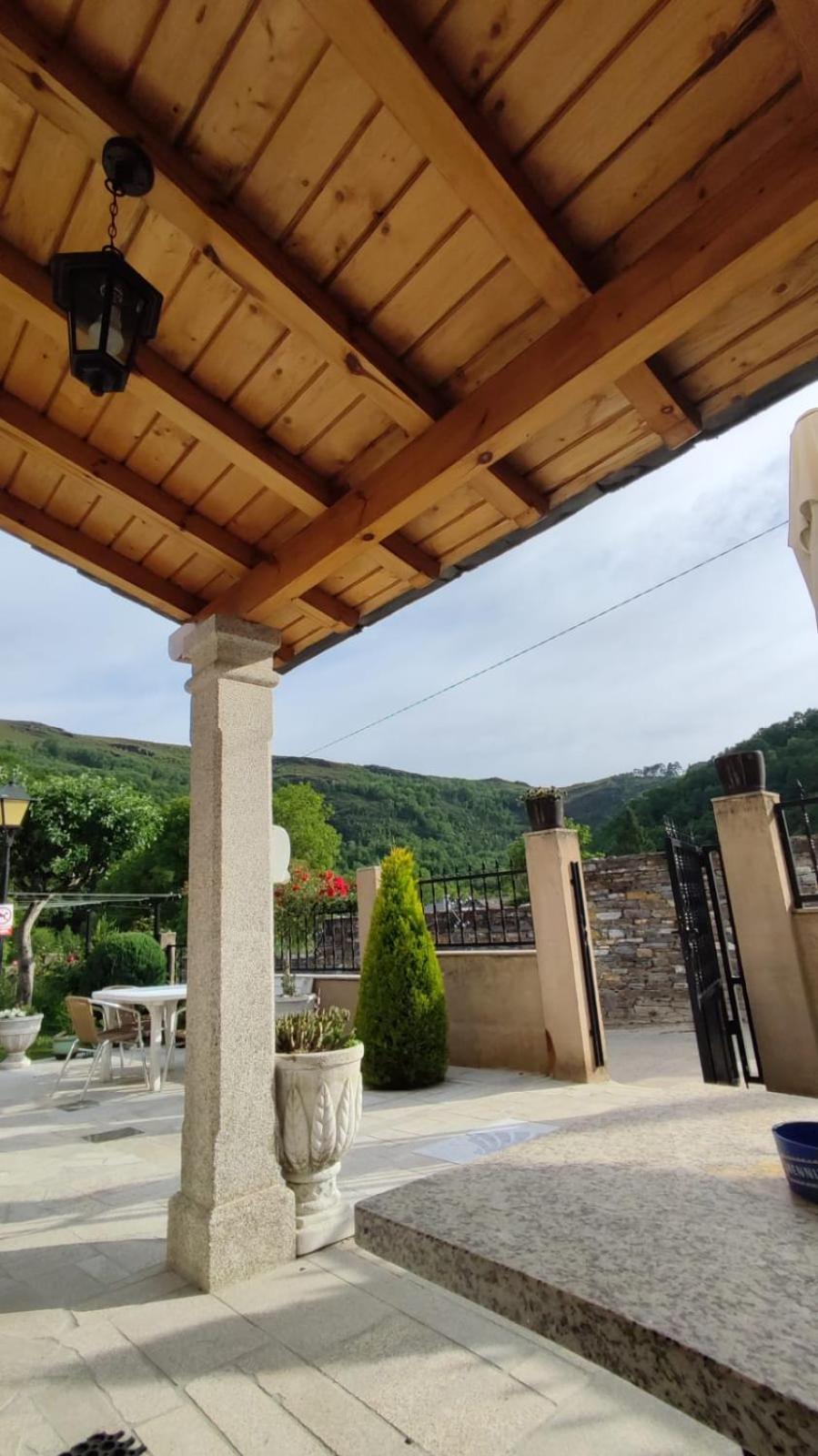 Casa David Hotel Triacastela Bagian luar foto