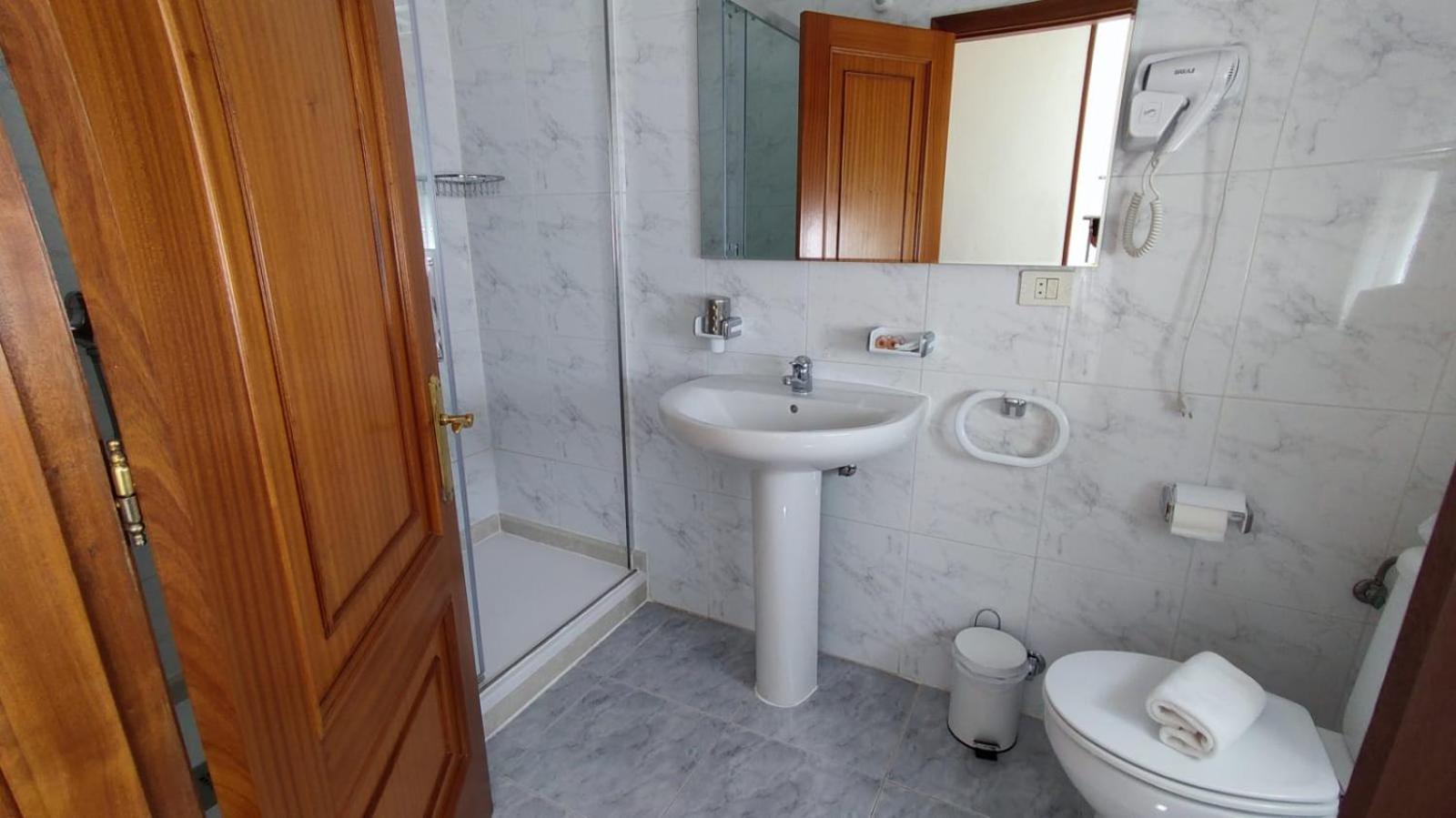 Casa David Hotel Triacastela Bagian luar foto